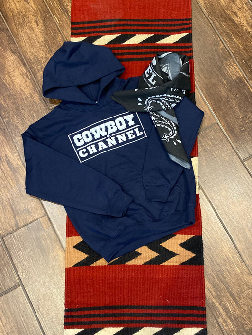 Cowboy Channel Youth Hoodie